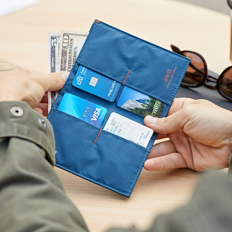 Travel Wallet - Nylon Edition indigo-Blue / RFID Nylon